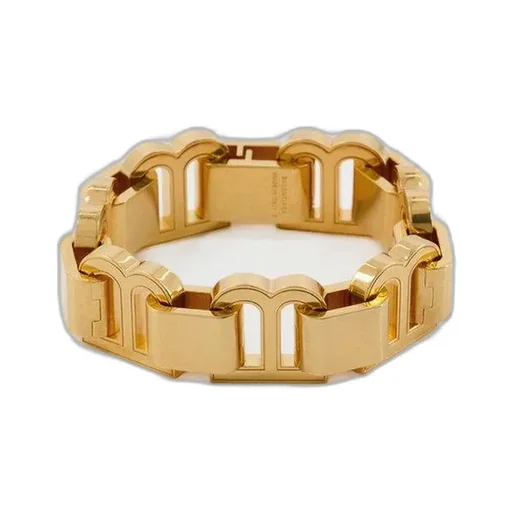 Hourglass Logo Plaque Bracelet