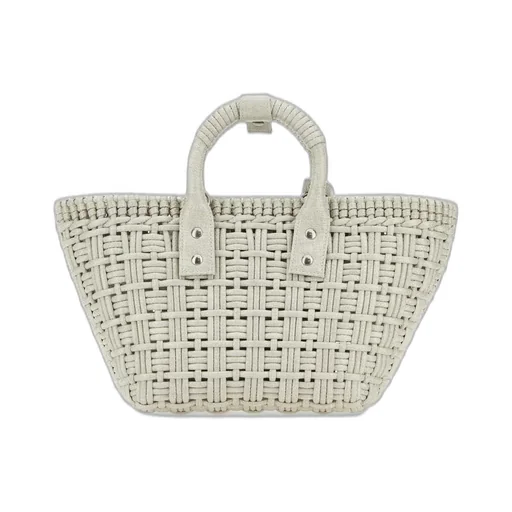 Woven Raffia Basket Bag