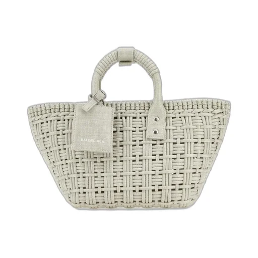 Woven Raffia Basket Bag