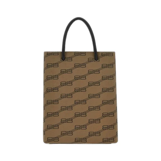 Bb Monogram Printed Tote Bag