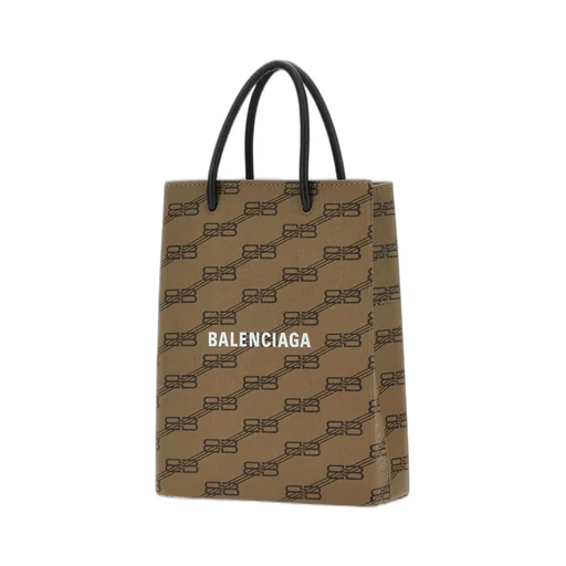 Bb Monogram Printed Tote Bag