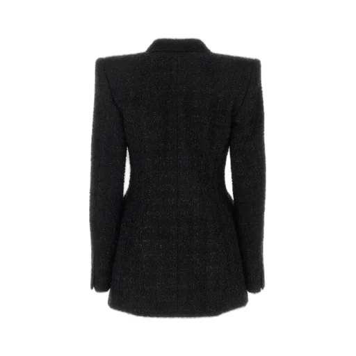 Double-Breasted Tweed Jacket