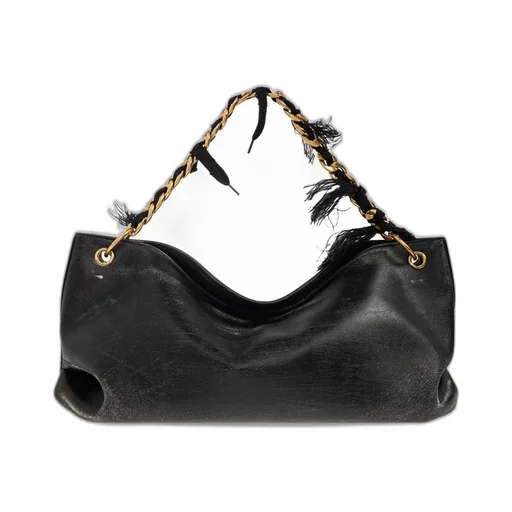 Logo Plaque Shoulder Bag