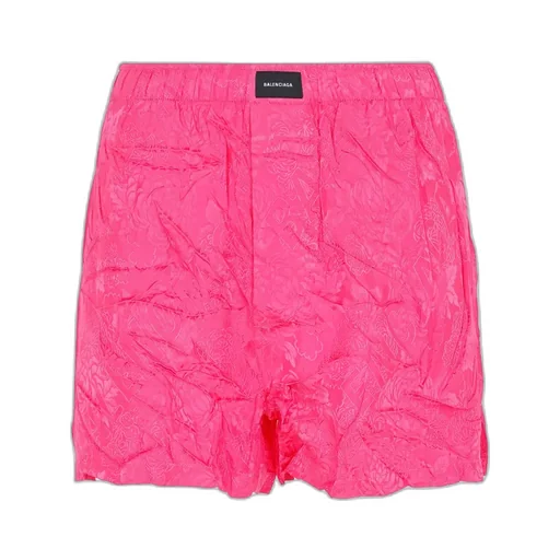 Logo Patch Pyjama Shorts