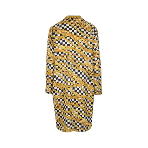 Chain Printed Oversized Dress