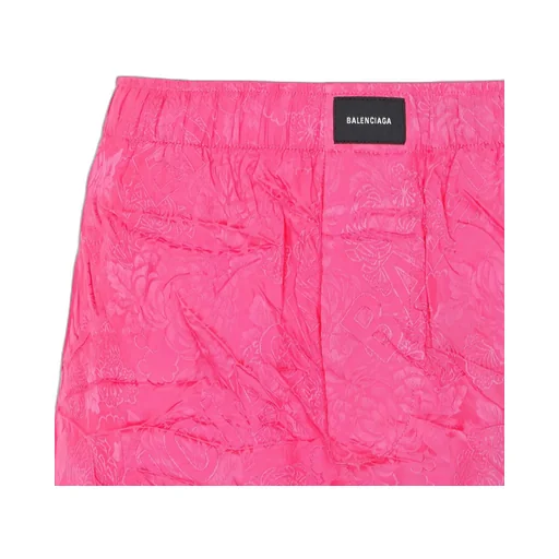 Logo Patch Pyjama Shorts