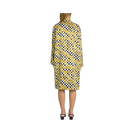 Chain Printed Oversized Dress