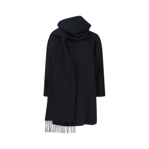 Scarf Detailed Coat