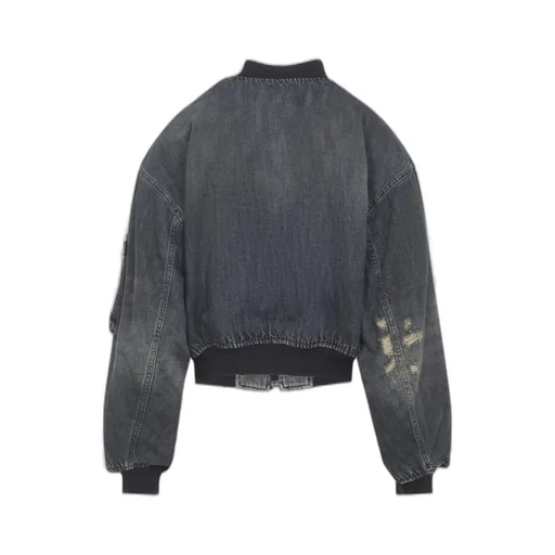 Standard Denim Bomber Jacket