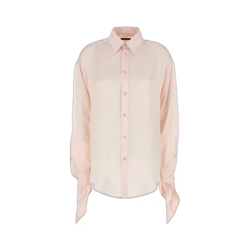 Knotted Cuff Blouse