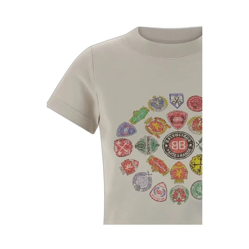 Logo Printed Crewneck T-Shirt