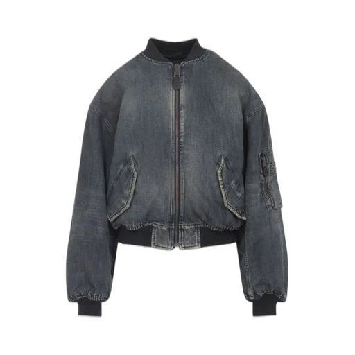 Standard Denim Bomber Jacket