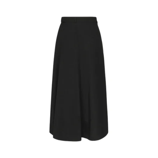 Draped Tailored Skirt