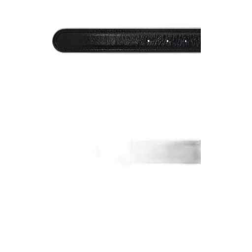 Logo Plaque Buckled Belt