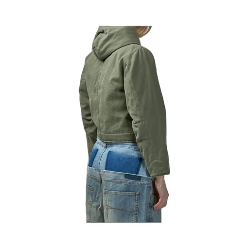 Shrunk Hooded Workwear Parka
