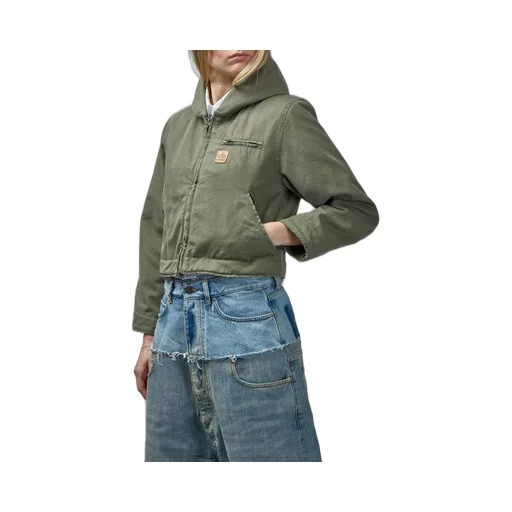 Shrunk Hooded Workwear Parka
