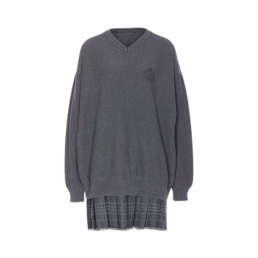 Layered Sweater Dress