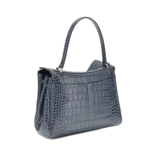 Embossed Small Rodeo Top Handle Bag