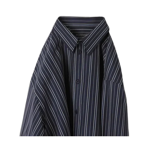 Pinstriped Long-Sleeved Shirt