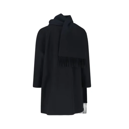 Scarf Detailed Coat