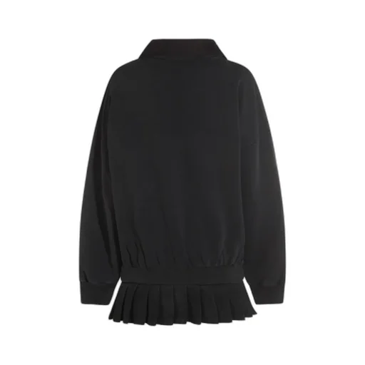 Logo Embroidered Mini Dress