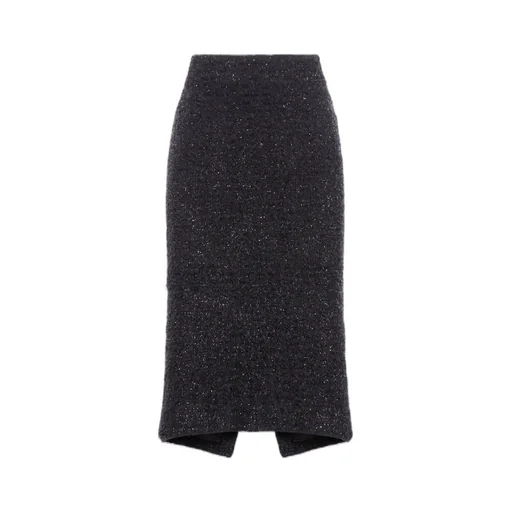 Tweed Midi Skirt
