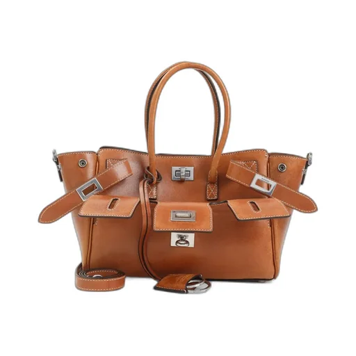 Twist-Lock Top Handle Bag