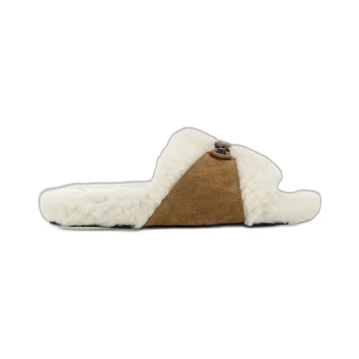 Faux Fur Slides