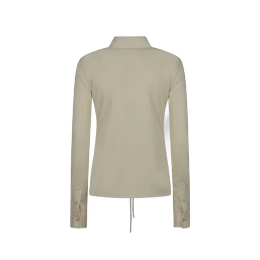Collared Lace-Up Shirt