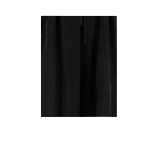 Drawstring Wide-Leg Trousers