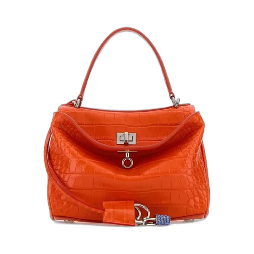 Rodeo Embossed Top Handle Bag