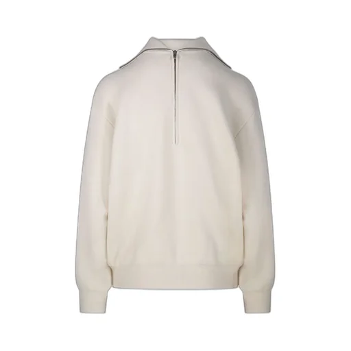 Half-Zip Knitted Jumper