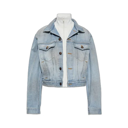 Layered Denim Jacket