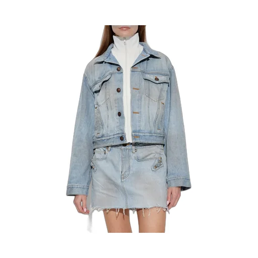 Layered Denim Jacket