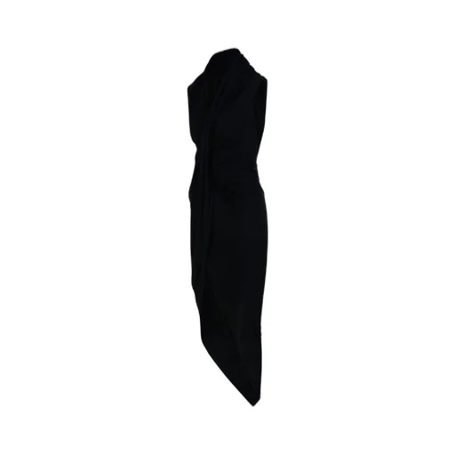V-Neck Draped Dress