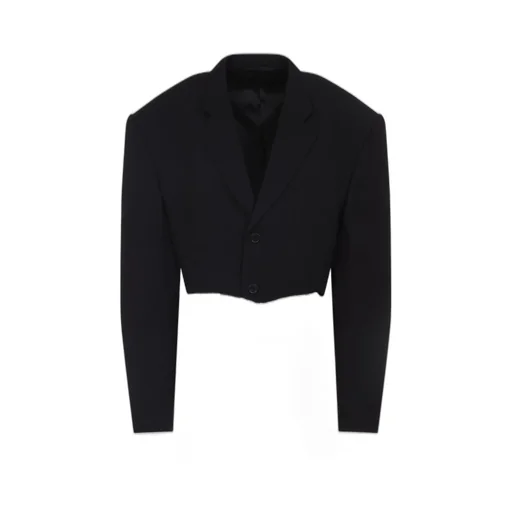 Cut-Out Single-Breasted Blazer
