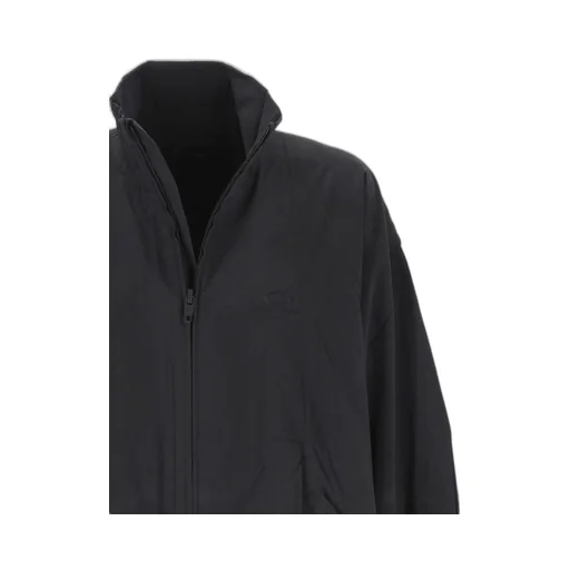 Logo Embroidered Zip-Up Jacket