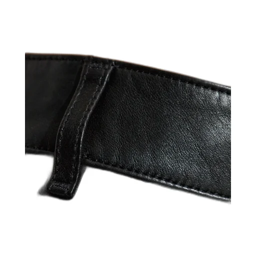 Midi Leather Skirt