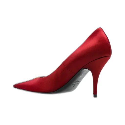 Logo Plaque Pointed-Toe Pumps