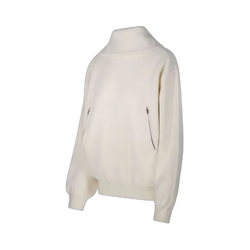 Half-Zip Knitted Jumper