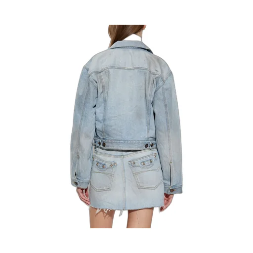 Layered Denim Jacket