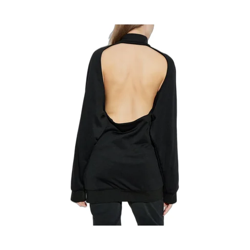Back Cut-Out Tracksuit Jacket