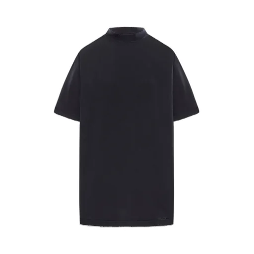 Logo Print Distressed Oversized T-Shirt