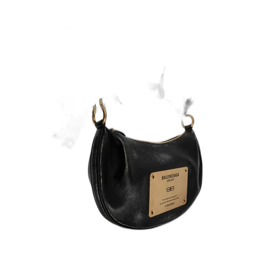 Logo Plaque Shoulder Bag