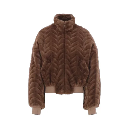 Fur Cropped Jacket