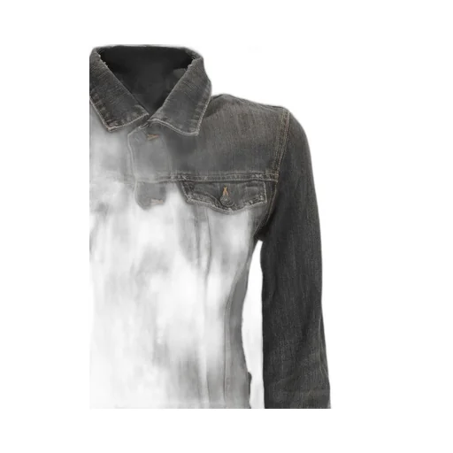 Lace-Up Denim Jacket