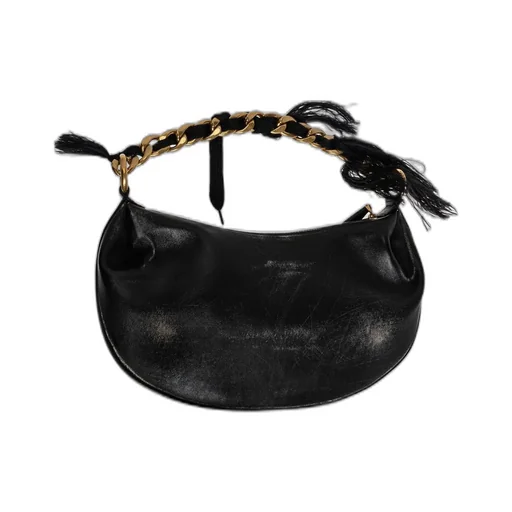 Logo Plaque Shoulder Bag