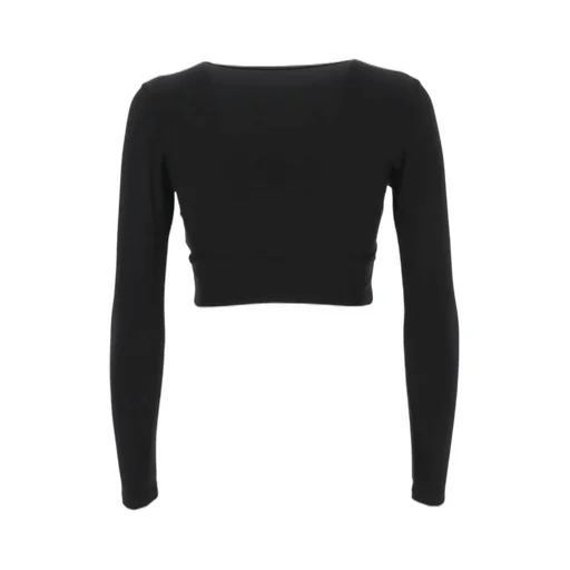 Activewear Long-Sleeved Cropped Top
