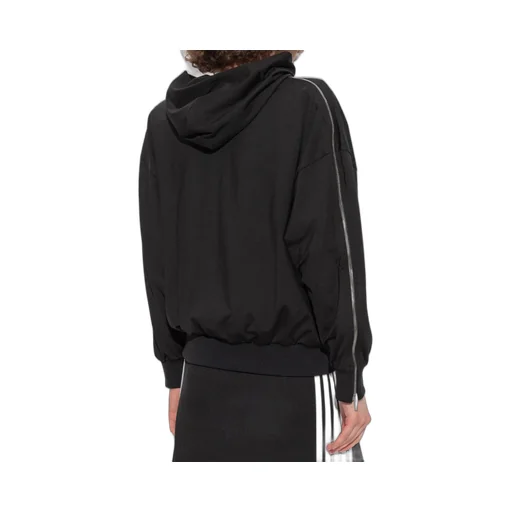 Logo Embroidered Zip-Up Jacket