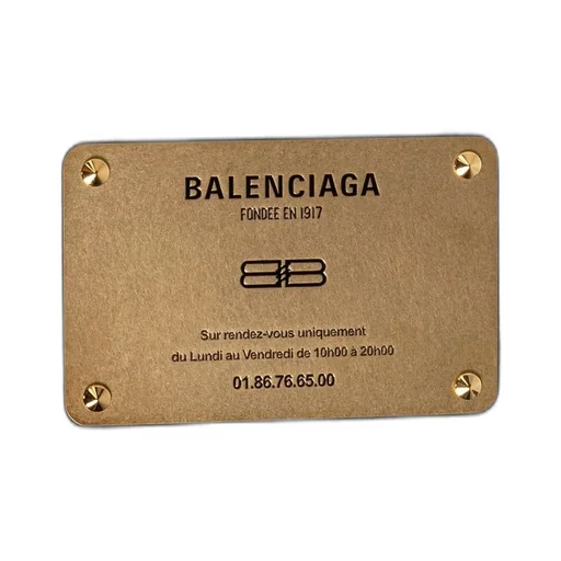 Logo Plaque Shoulder Bag